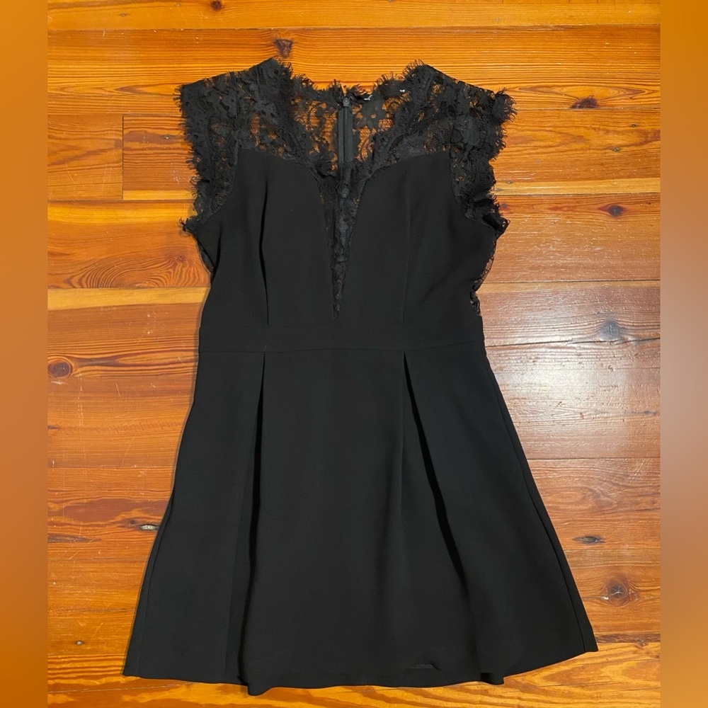 Elegant Black Lace Dress